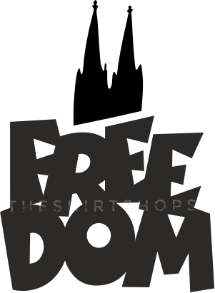 Köln T-Shirts Free Dom