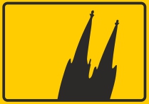 Köln Aufkleber, Köln Autoaufkleber, Köln Sticker