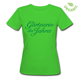 Garten Geschenk T-Shirt Gärtnerin des Jahres