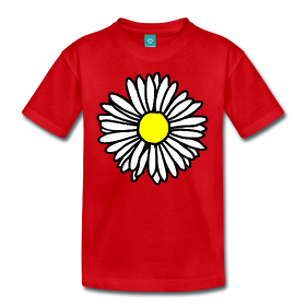 Gänseblümchen Blumen T-Shirts für Teenager