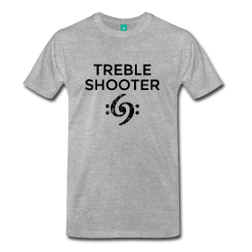 Treble Shooter Bass T-Shirts