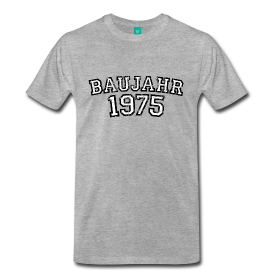 baujahr 1975 t-shirt