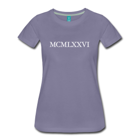 MCMLXXVI Jahrgang 1976 Geburtstag T-Shirt Römisch